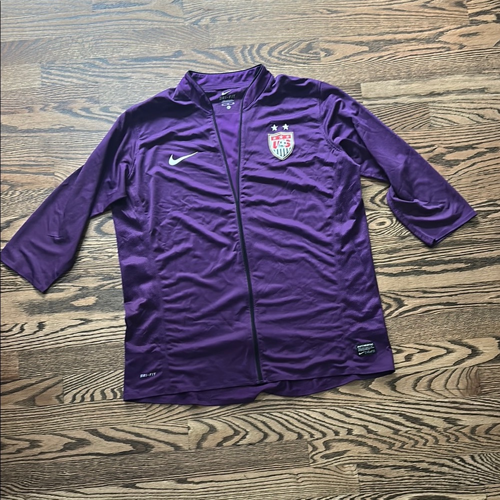 Nike Purple USA Soccer goalie Jersey XL